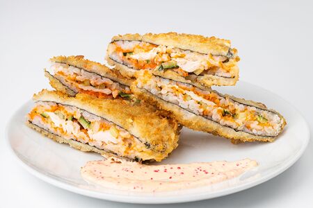 Сэндвич-ролл с курицей