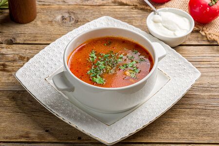 Борщ с телятиной