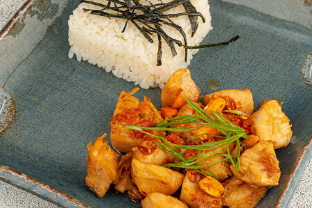 Курица терияки с рисом
