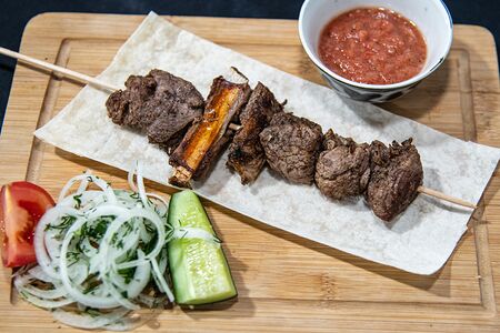 Шашлык с бараниной