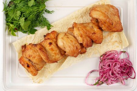 Шашлык из курицы