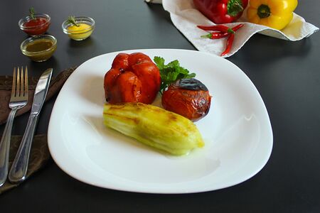 Шашлык из овощей