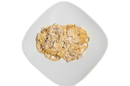 Лингвини с грибами