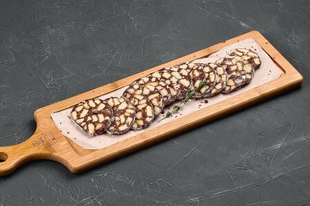 Шоколадная салями