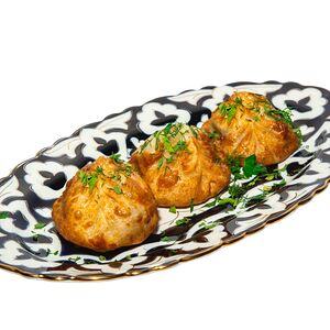 Жареные манты из телятины