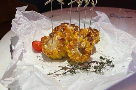 Кукуруза жаренная