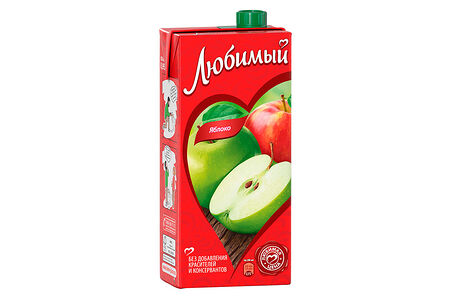 Сок Любимый яблоко