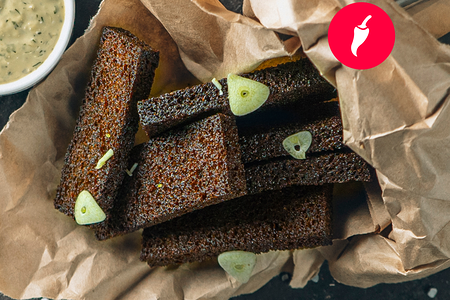 Чесночные гренки