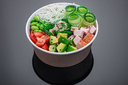 Поке с курицей