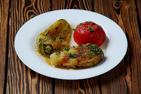 Овощи на мангале