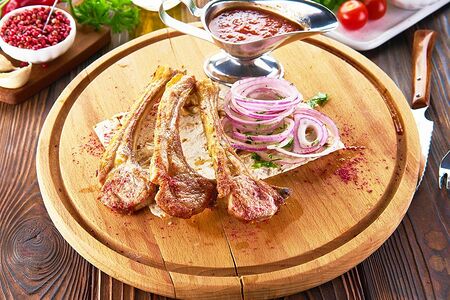 Шашлык из корейки ягненка