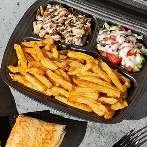 Шаверма с гарниром