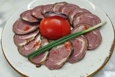 Копченая спинка барашка