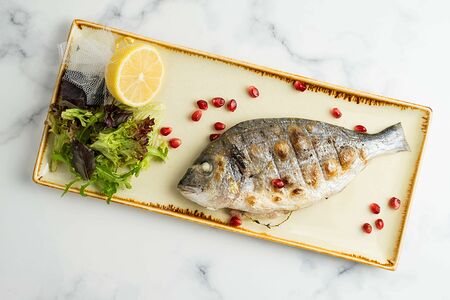 Дорадо на мангале