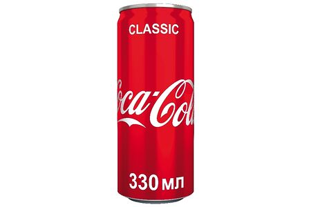 Напиток газированный Кока-кола 0.33 л