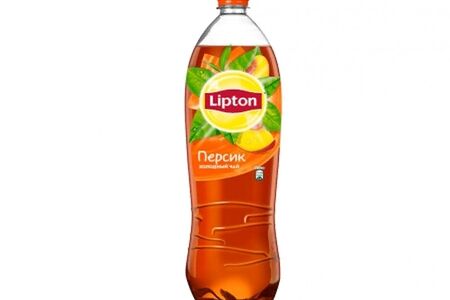 Черный чай Lipton Персик