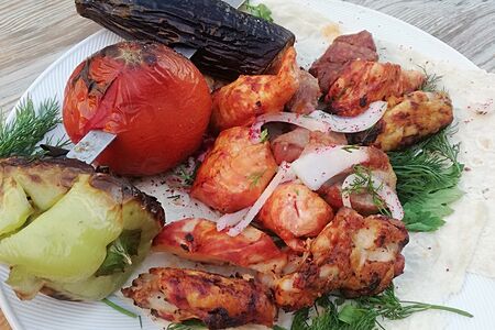 Ассорти из мяса на мангале королевское