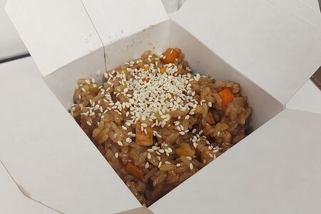 Тяхан с курицей