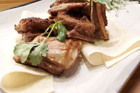 Шашлык из бараньих семечек