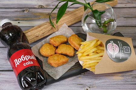 Комбо с куриными наггетсами