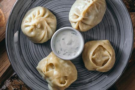 Манты с бараниной