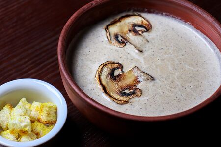 Грибной крем-суп