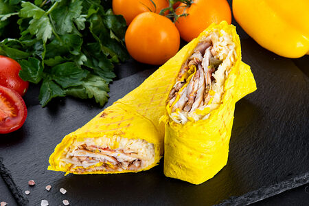 Сырная шаурма