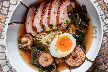 Дошик по-буржуйски с уткой