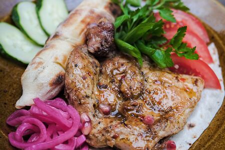 Куриная ножка по-кавказски