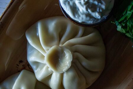 Хинкали с говядиной