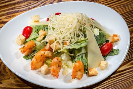 Цезарь с креветками