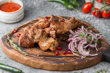 Шашлык из свиной шейки