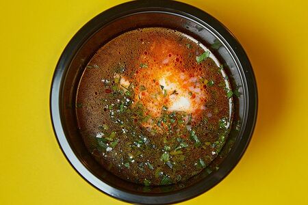 Борщ с курицей