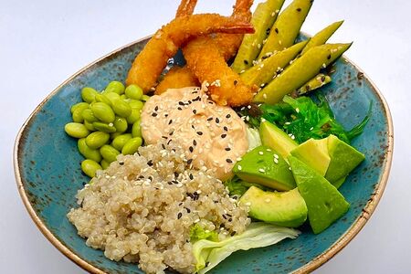 Поке с креветками