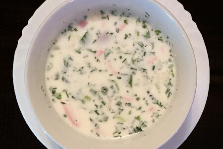 Окрошка мясная