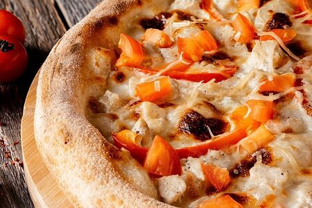 Пицца курица с перцем