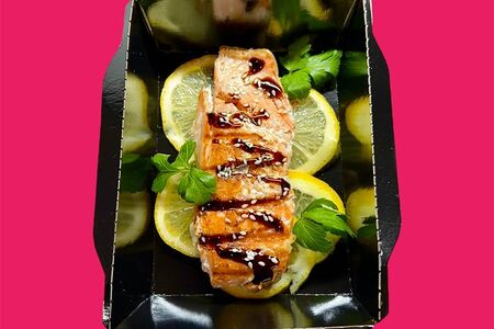 Кижуч на гриле