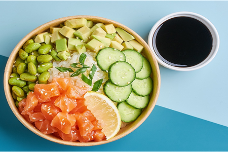 Поке с Лососем