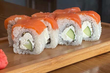 Филадельфия с лососем