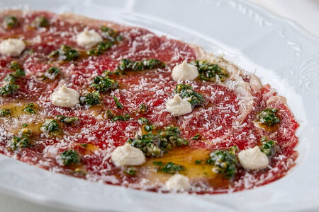 Карпаччо из рибая