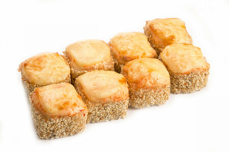 Запеченный лосось копченный