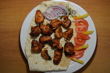 Шашлык из филе индейки