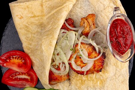 Шашлык из куриной грудки