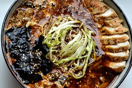 Рамён с курицей