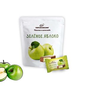 Конфеты Птичье молоко Зеленое яблоко