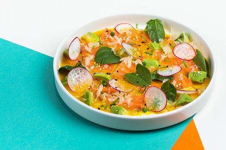 Севиче из лосося