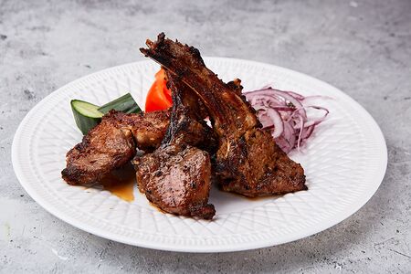 Шашлык из бараньей корейки