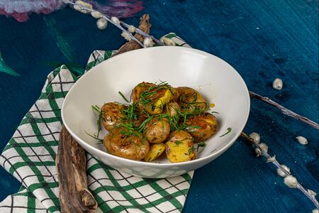 Мятый картофель