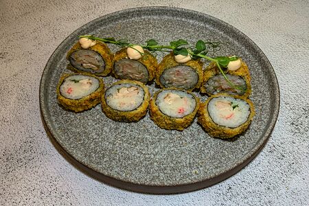 Жаренный с курицей