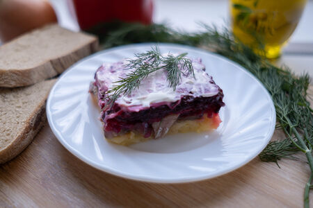 Салат Сельдь под шубой